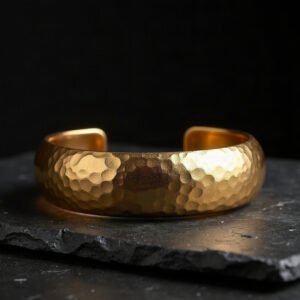 Brazalete Artesanal Martillado