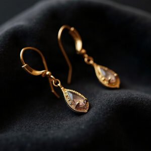 Pendientes Drop de Oro